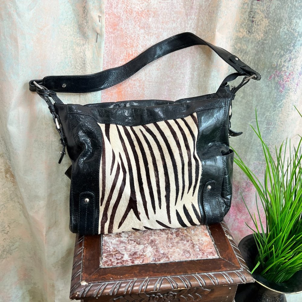 📌M Stylish Genuine Leather - Cowhide Front Tote with Adjustable Straps